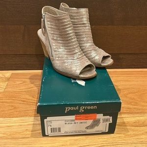 Paul Green ‘the day maker’, cayenne, blush metallic, size 7 1/2